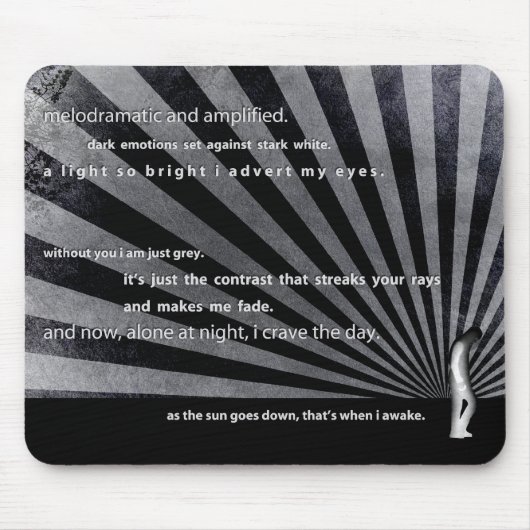 洞窟住人。 マウスパッド (正面)