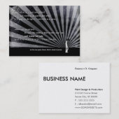 洞窟住人。 名刺 (正面/裏面)