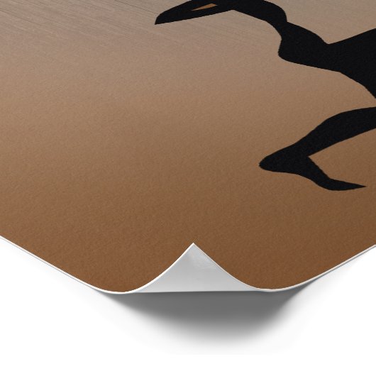 洞窟初期のアートポスター ポスター (角)