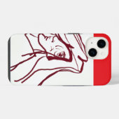 洞窟壁画のスマホケース iPhoneケース (裏面横)