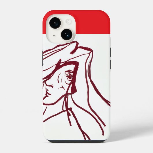 洞窟壁画のスマホケース iPhoneケース (裏面)