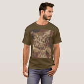 洞窟壁画のフェニックス Tシャツ (正面フル)