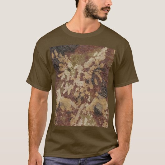 洞窟壁画のフェニックス Tシャツ (正面)