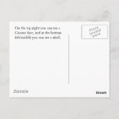 洞窟形成はがき ポストカード (裏面)