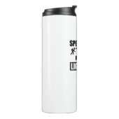 洞窟探検者は明かりをつけてやる タンブラー (回転左)