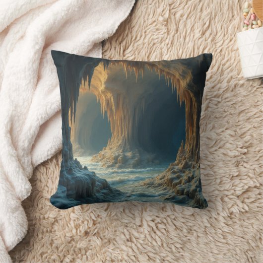 洞窟枕 クッション (ブランケット)