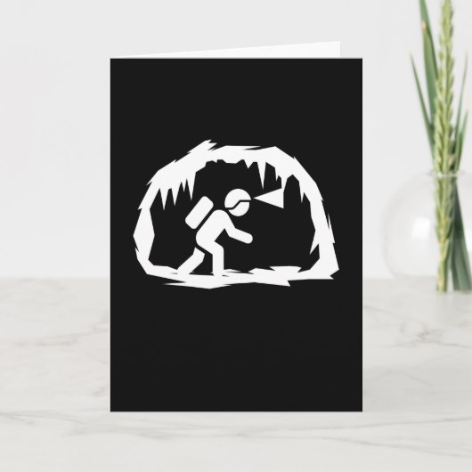 洞窟洞窟洞窟スペレオロジー カード (正面)