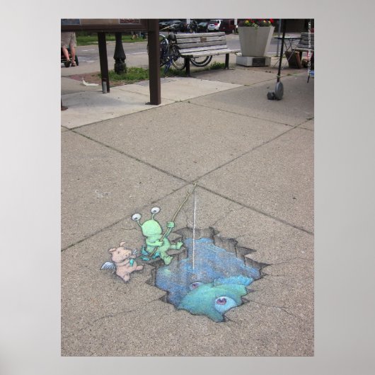 洞窟魚座 ポスター (正面)