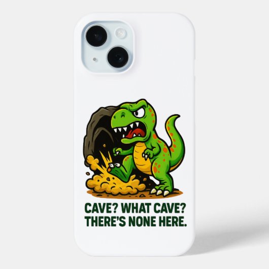 洞窟？そんなものがあるのか？ Case-Mate iPhoneケース (裏面)