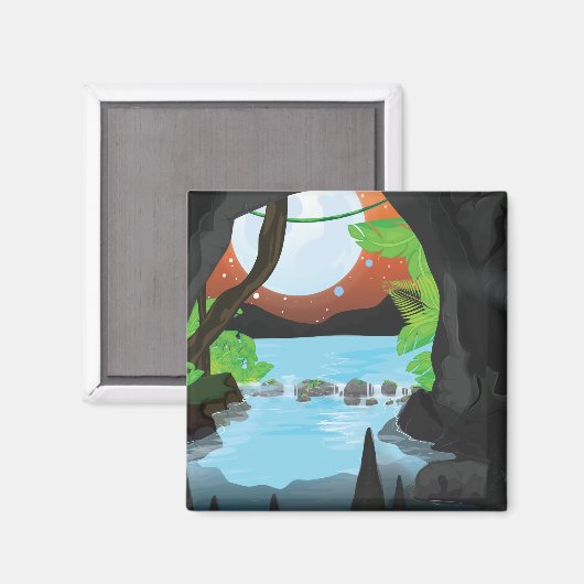 洞窟 マグネット (正面/裏面)