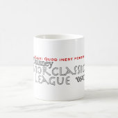 洞窟: Quodのinest fortasseのcalidum コーヒーマグカップ (中央)