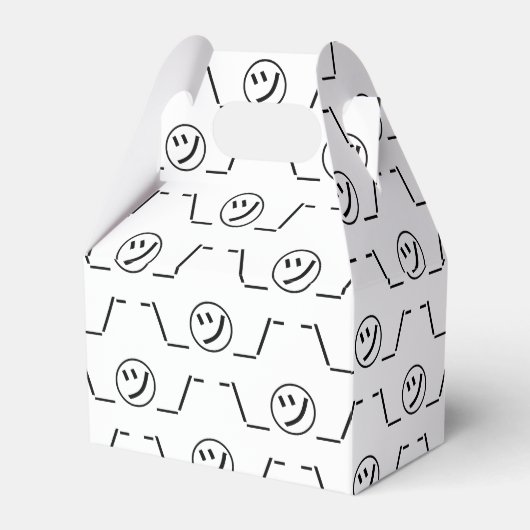 津加奈shrug絵文字の二つ㋡の_/ Kaomoji日本の フェイバーボックス (正面サイド)