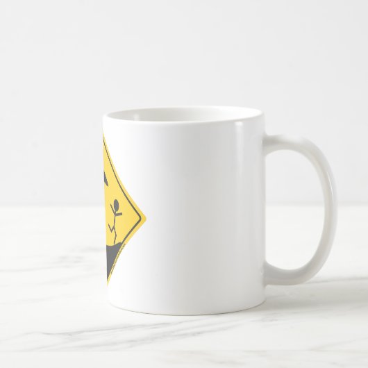 津波の天候の警告の商品および衣類 コーヒーマグカップ (右)