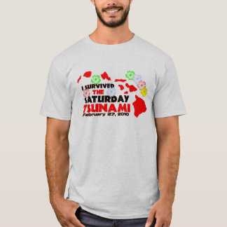 津波の生存者(味方される2) Tシャツ