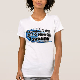 津波の生存者 Tシャツ