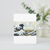 津波ウサギ ポストカード (スタンド正面)