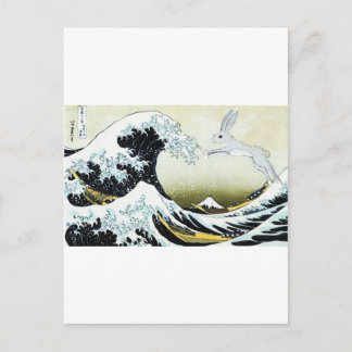 津波ウサギ ポストカード