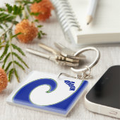 津波キーチェーン キーホルダー (正面右)