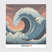 津波ステッカー シール (シート)