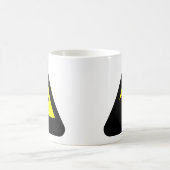 津波危険サイン コーヒーマグカップ (中央)