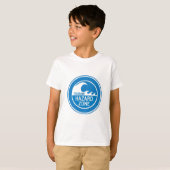 津波危険地帯 Tシャツ (正面フル)