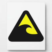 津波危険標識 フォトプラーク (正面)