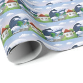 津波波 ラッピングペーパー (ロールコーナー)