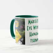 津波2011年のハワイ マグカップ (正面左)