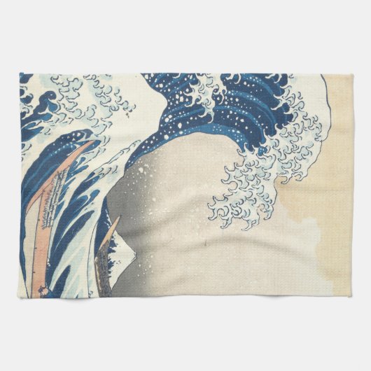 津波 キッチンタオル (横)