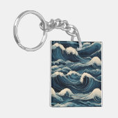 津波 キーホルダー (正面左)