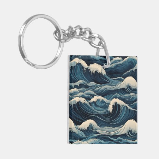 津波 キーホルダー (正面左)
