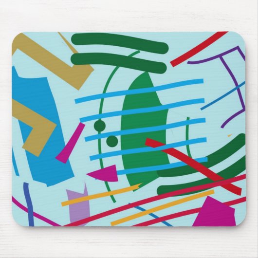 津波 マウスパッド (正面)