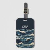 津波 ラゲッジタグ (正面縦)