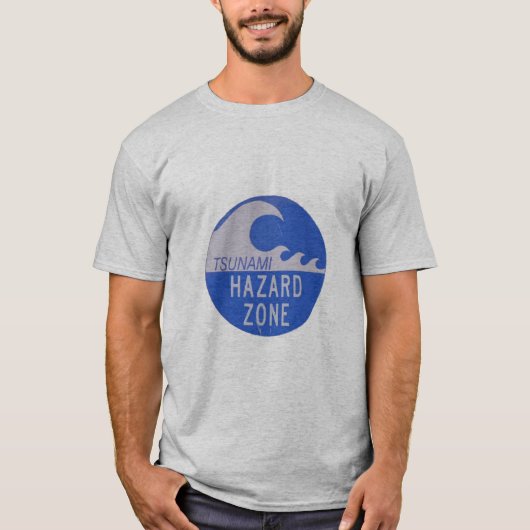 津波 Tシャツ (正面)