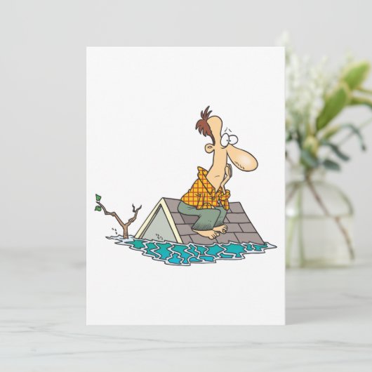 洪水の中にいる人 招待状 (スタンド正面)