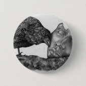 洪水の後 缶バッジ (正面)