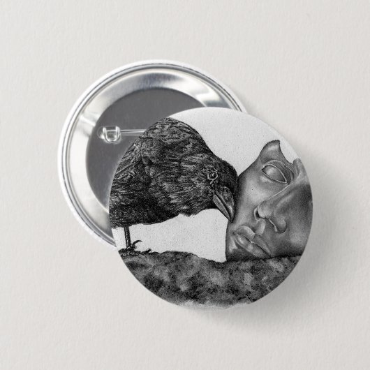 洪水の後 缶バッジ (正面&裏面)