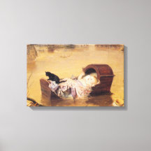 洪水の際のベッドでのベビー（J.E.ミラリスによる）