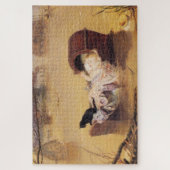 洪水の際のベッドでのベビー(J.E.ミラリスによる) ジグソーパズル (縦)