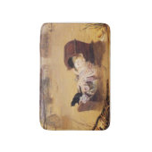 洪水の際のベッドでのベビー（J.E.ミラリスによる） バスマット (正面縦)