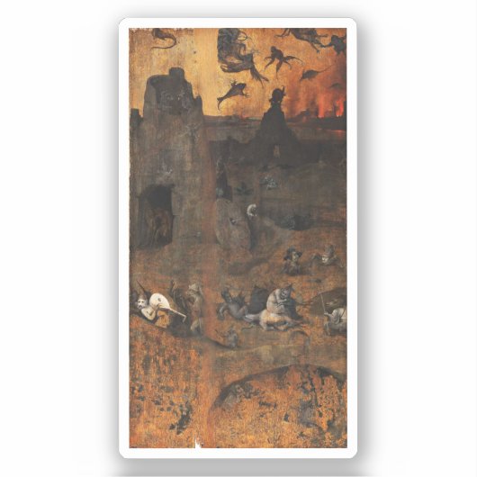 洪水以前の人類の邪悪 シール (正面)