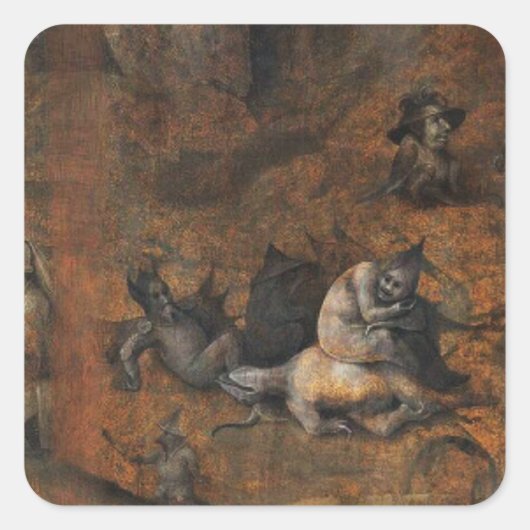 洪水以前の人類の邪悪 スクエアシール (正面)