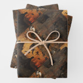 洪水以前の人類の邪悪 ラッピングペーパーシート (インサイチュ)