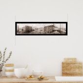 洪水災害デイトン写真1913 ポスター (キッチン)