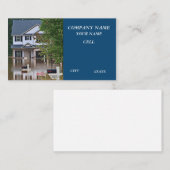 洪水災害保険被害 名刺 (正面/裏面)