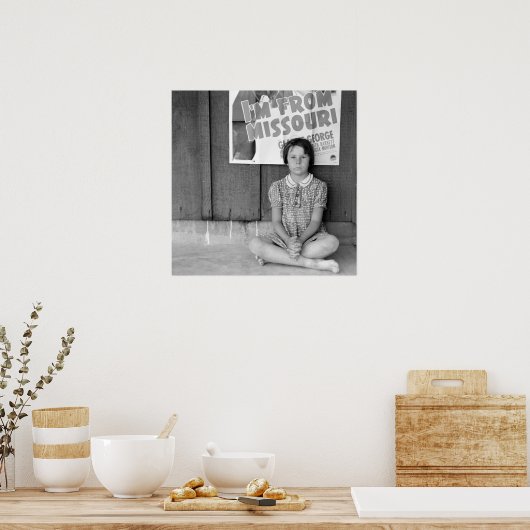 洪水難民 – 1939. ポスター (キッチン)