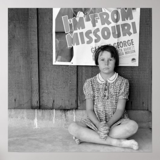 洪水難民 – 1939. ポスター (正面)