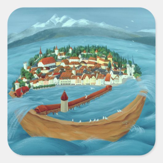 洪水1999 スクエアシール (正面)