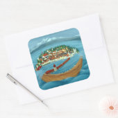 洪水1999 スクエアシール (封筒)