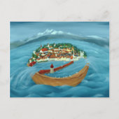 洪水1999 ポストカード (正面)